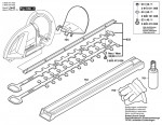 Bosch 0 600 844 403 Ahs 48-22 Hedge Trimmer 230 V / Eu Spare Parts